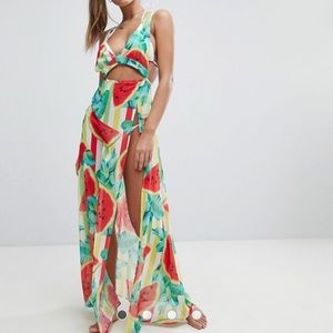 🆕 Jaded London Watermelon dress NWOT